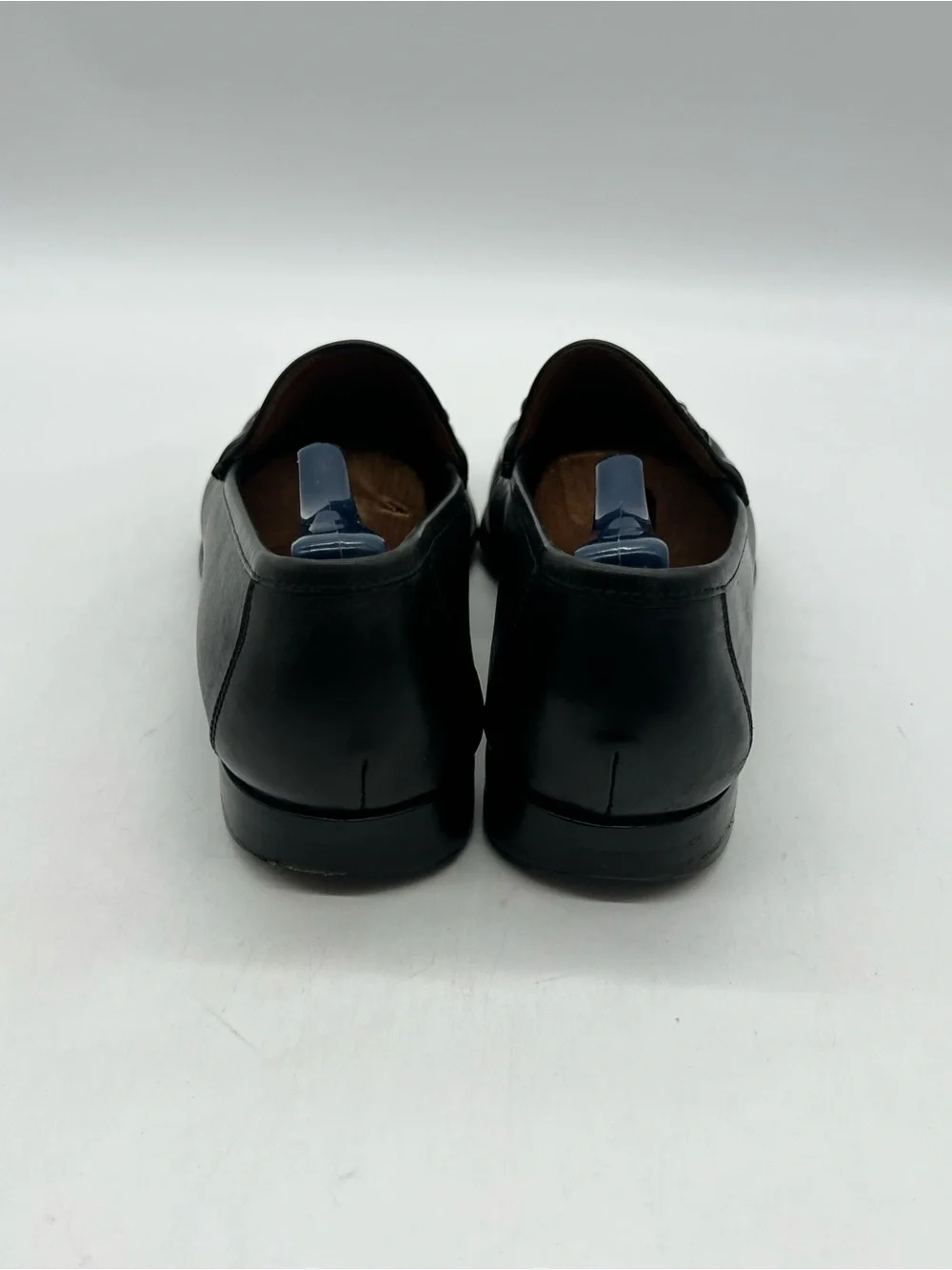 Allen Edmonds Lucca Men’s 11.5B Black Leather Horsebit Loafers Dress Shoes